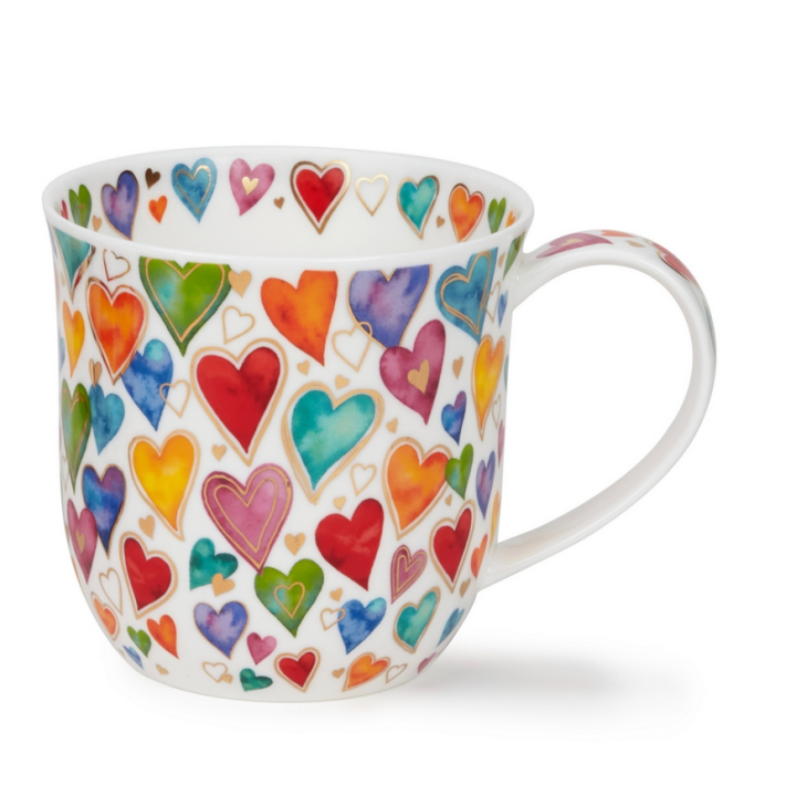 Becher Cumbrae 0,45 L Dunoon - Dazzle hearts
