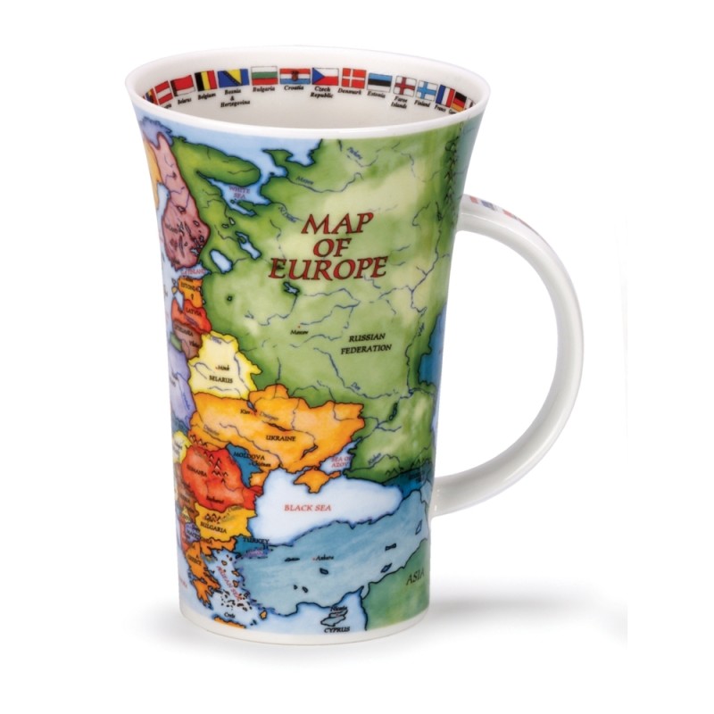 Becher Dunoon Glencoe 0.5L - Map of Europe