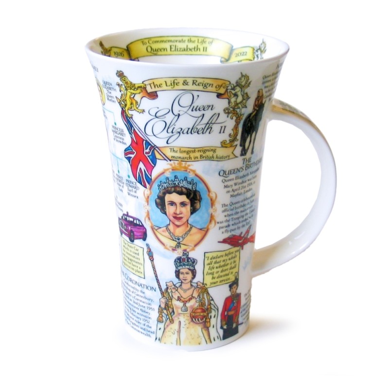Becher Dunoon Glencoe 0.5L - The life and Reign QEII