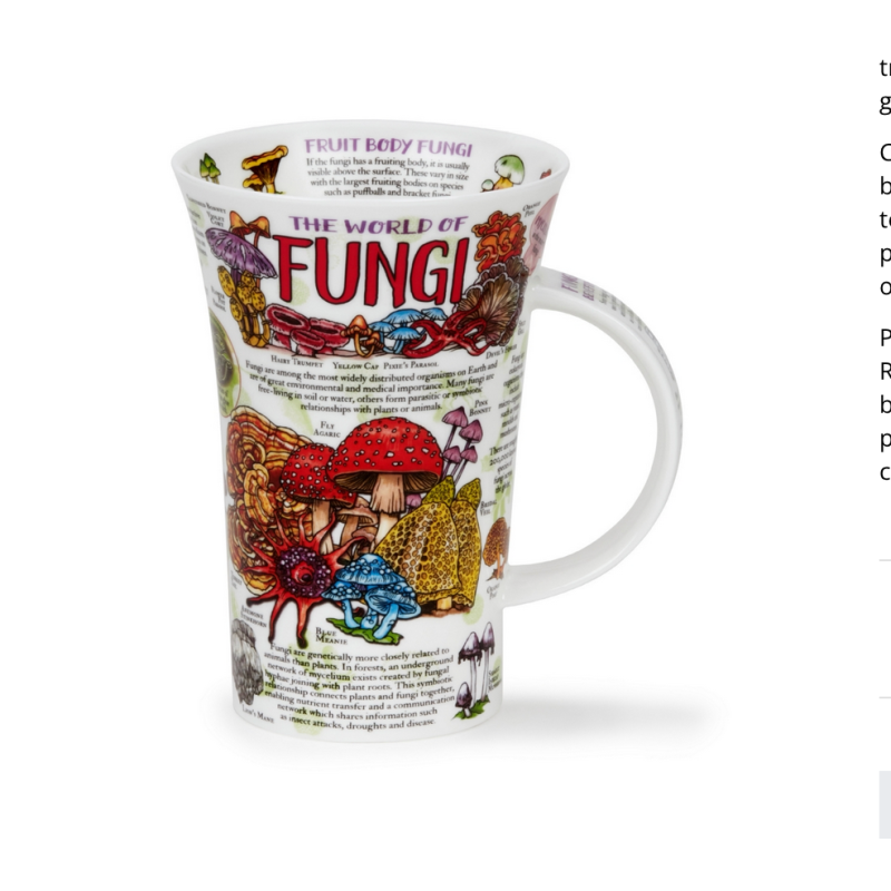 Mug Dunoon Glencoe 0,5L - World of Fungi