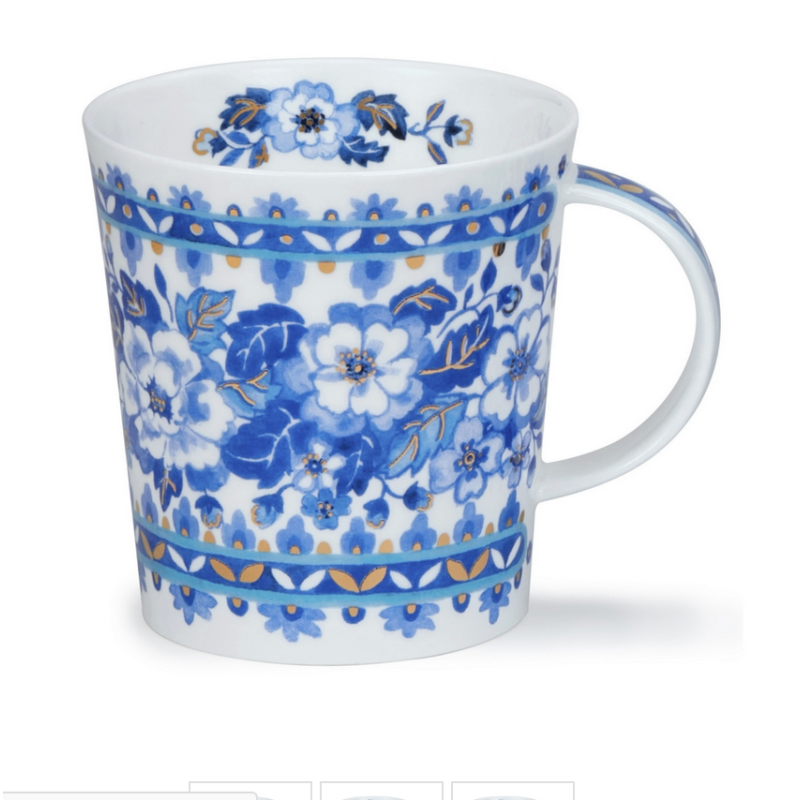 Becher Lomond 0,32L - Dunoon - Delft Blue Rose