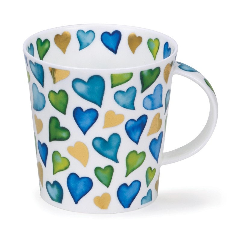 Becher Lomond 0.32L Dunoon - Lovehearts Blue