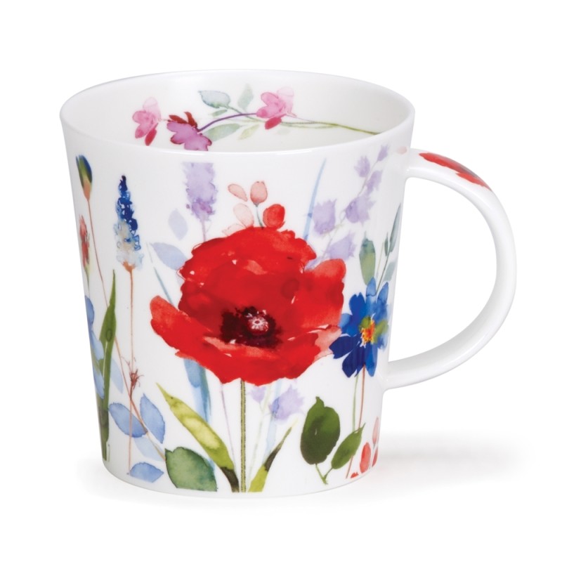 Mug Lomond 0.32L Dunoon - Wild Garden Poppy