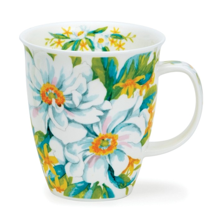 Becher Nevis Dunoon 0.48L - White Anemones yellow