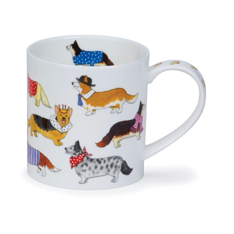 Becher Orkney 0,35L - Dunoon DASHING DOGS CORGI