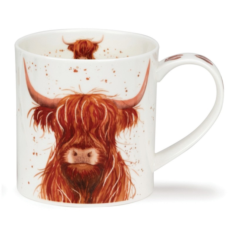 Mug Orkney 0.35L Dunoon - SHAGGY TAILS H/L COW
